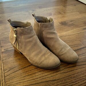 Dr. Scholl's Tan Ankle Boots